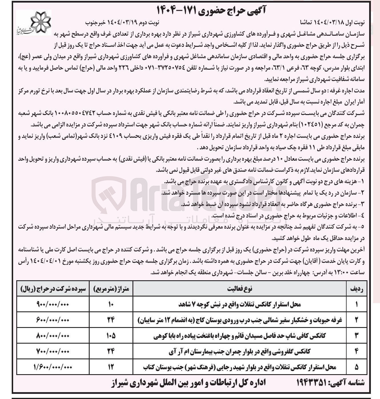 تصویر کوچک آگهی اجاره تعدادی از غرف : محل استقرار کانکس تنقلات  غرفه حبوبات و خشکبار - کانکس کافی شاپ - کانکس گلفروشی - محل استقرار کانکس تنقلات 