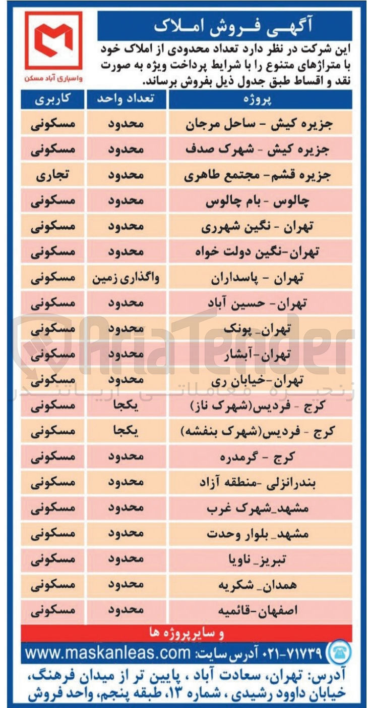 تصویر کوچک آگهی فروش ملک در 20 ردیف با کاربری مسکونی و تجاری