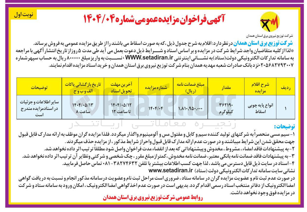 تصویر کوچک آگهی فروش انواع پایه چوبی اسقاط 