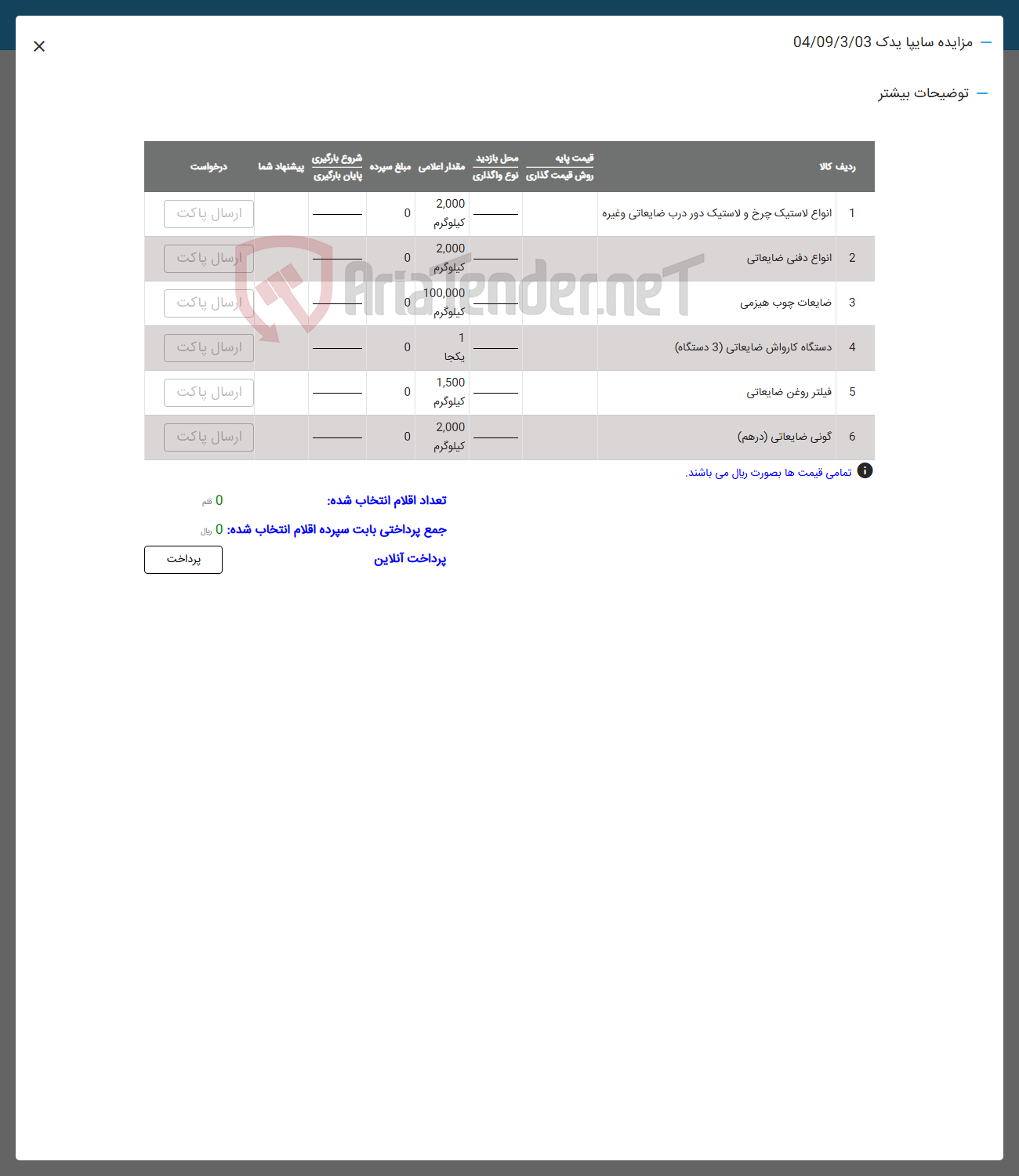 تصویر کوچک آگهی فروش  انواع لاستیک چرخ و لاستیک دور درب ضایعاتی وغیره - انواع دفنی ضایعاتی - ضایعات چوب هیزمی - دستگاه کارواش ضایعاتی ( 3 دستگاه ) - فیلتر روغن ضایعاتی - گونی ضایعاتی ( درهم ) 