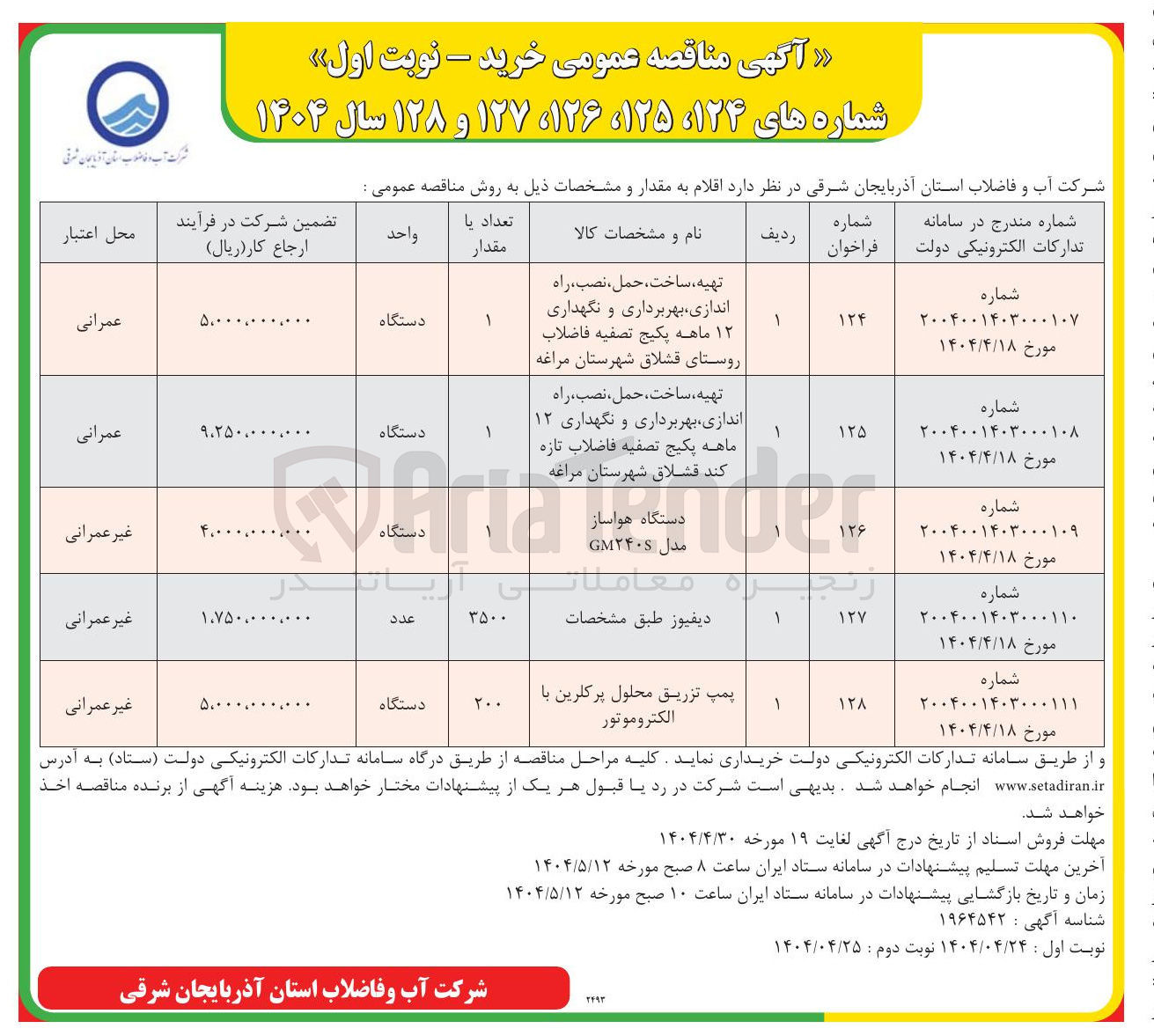 تصویر کوچک آگهی دستگاه هواساز مدل GM۲۴۰۶ 
