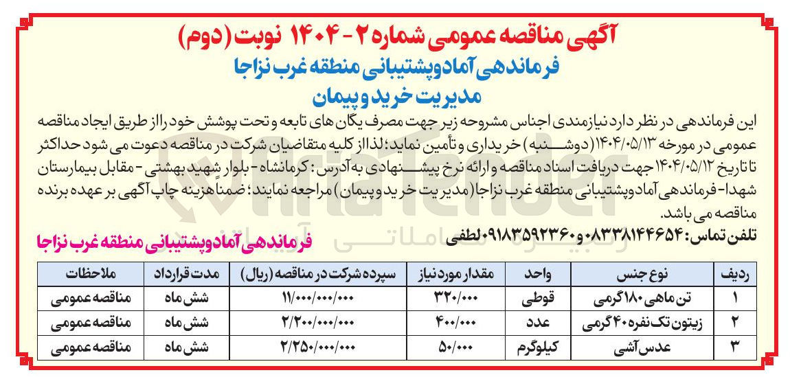 تصویر کوچک آگهی خرید زیتون تک نفره 40 گرمی به مقدار 400/000 عدد