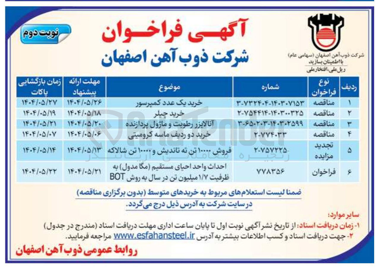 تصویر کوچک آگهی خرید دو ردیف ماسه کرومیتی 
