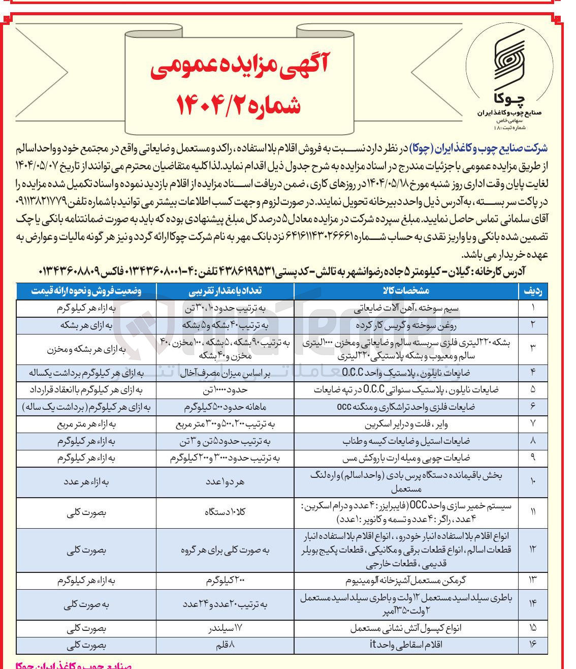 تصویر کوچک آگهی سیم سوخته ، آهن آلات ضایعاتی 
