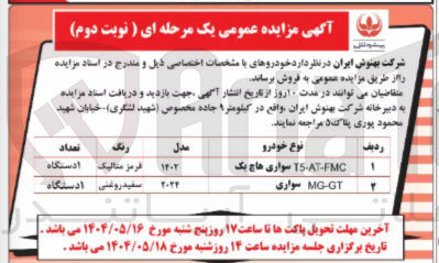 تصویر کوچک آگهی T5-AT-FMC سواری هاچ یک 
