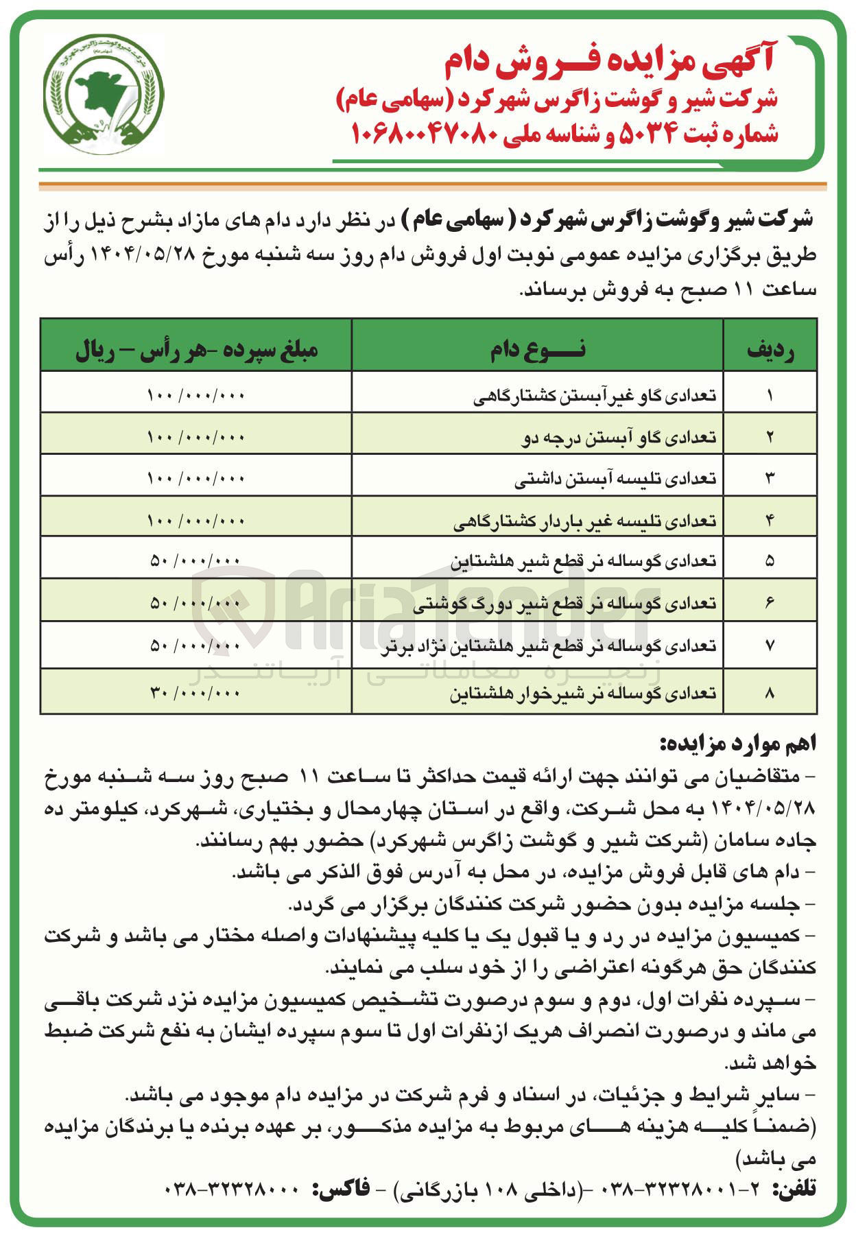 تصویر کوچک آگهی تعدادی گوساله نر قطع شیر هلشتاین نژاد برتر 
