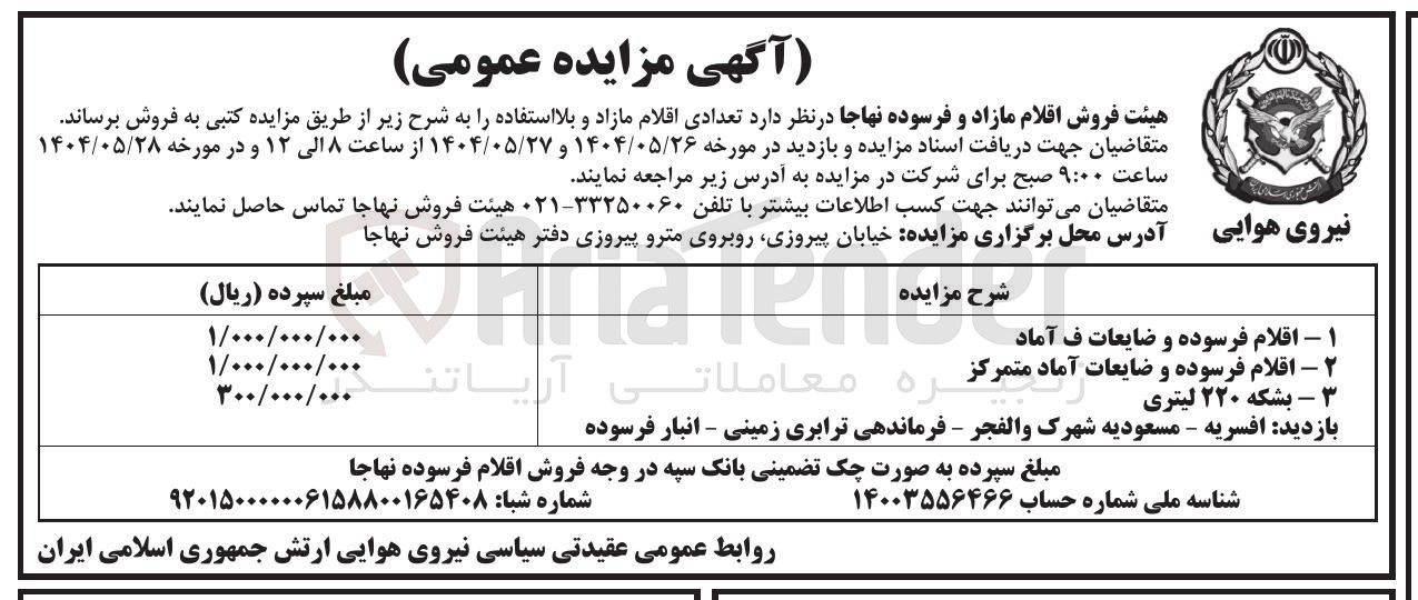 تصویر کوچک آگهی - بشکه ۲۲۰ لیتری 
