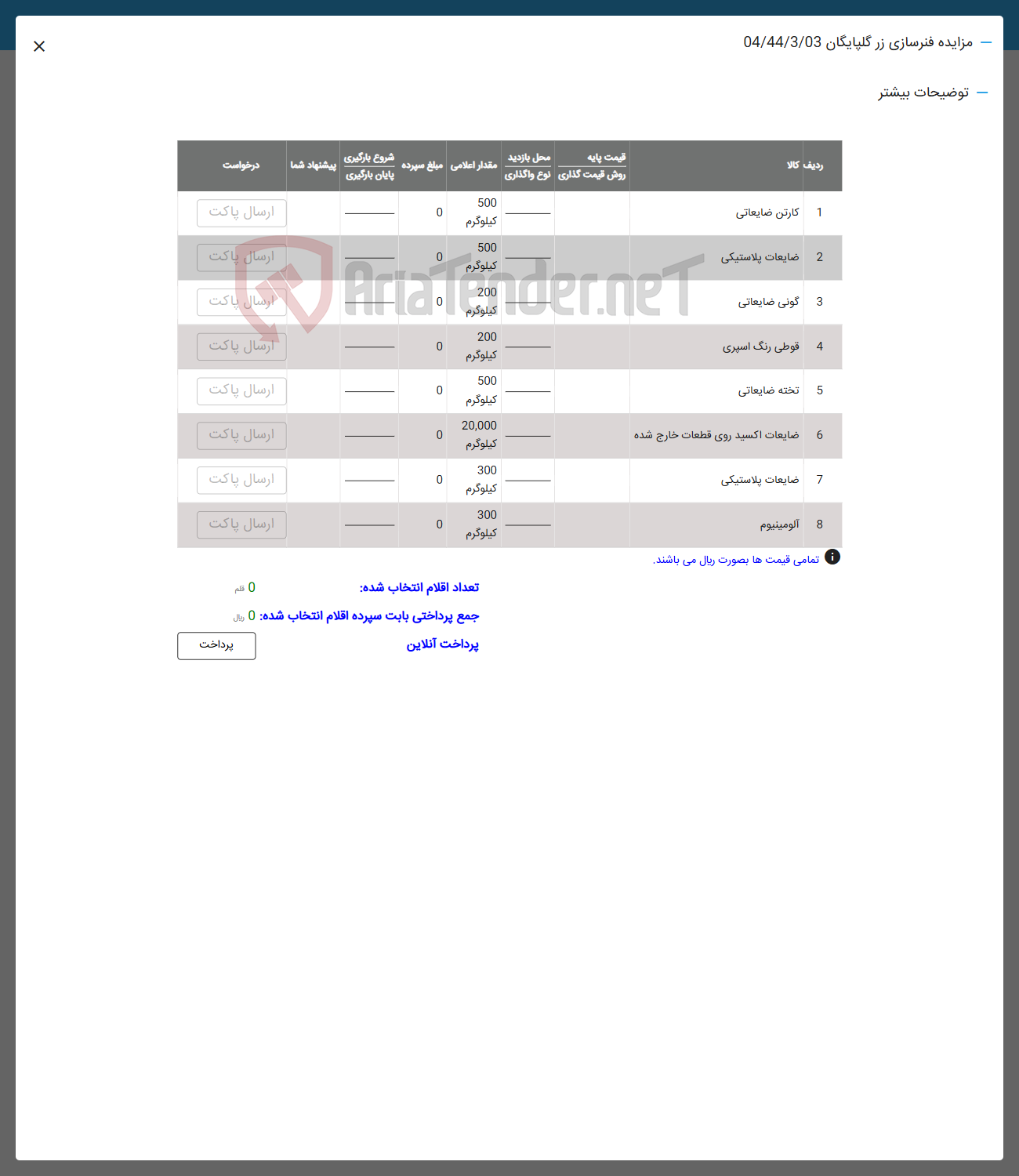 تصویر کوچک آگهی 7 ضایعات پلاستیکی 
