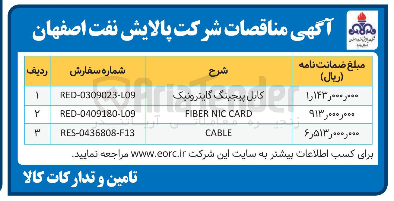 تصویر کوچک آگهی تامین CARD NIC FIBER