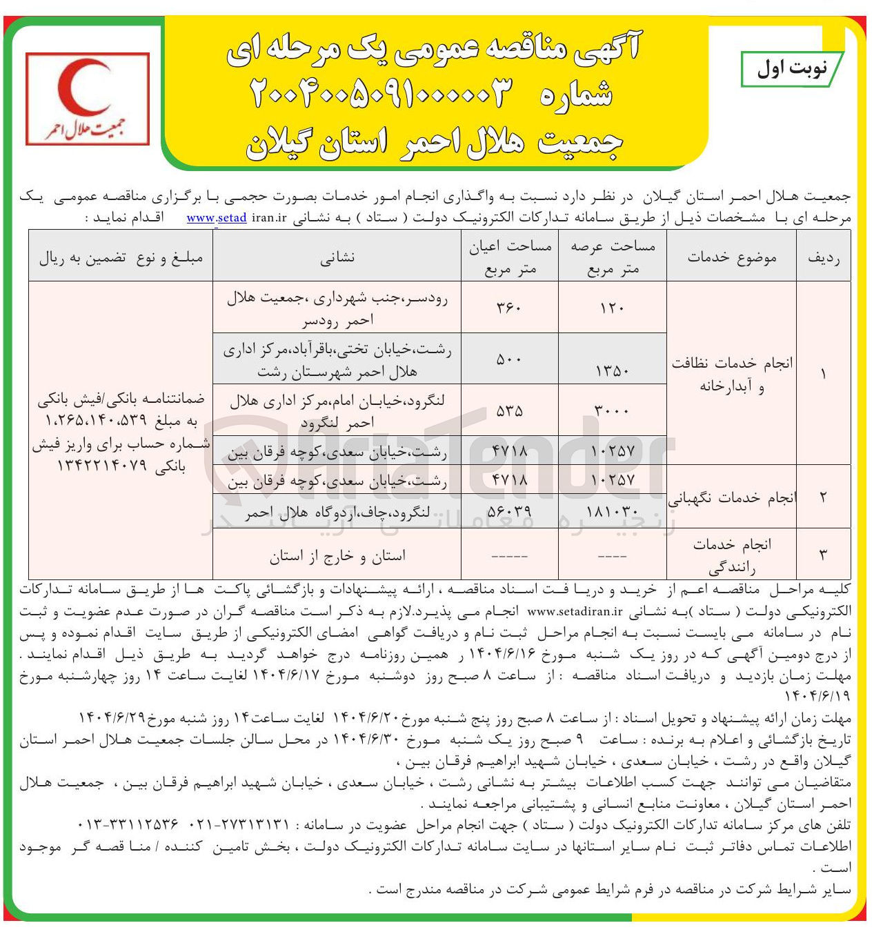 تصویر کوچک آگهی انجام خدمات نگهبانی 