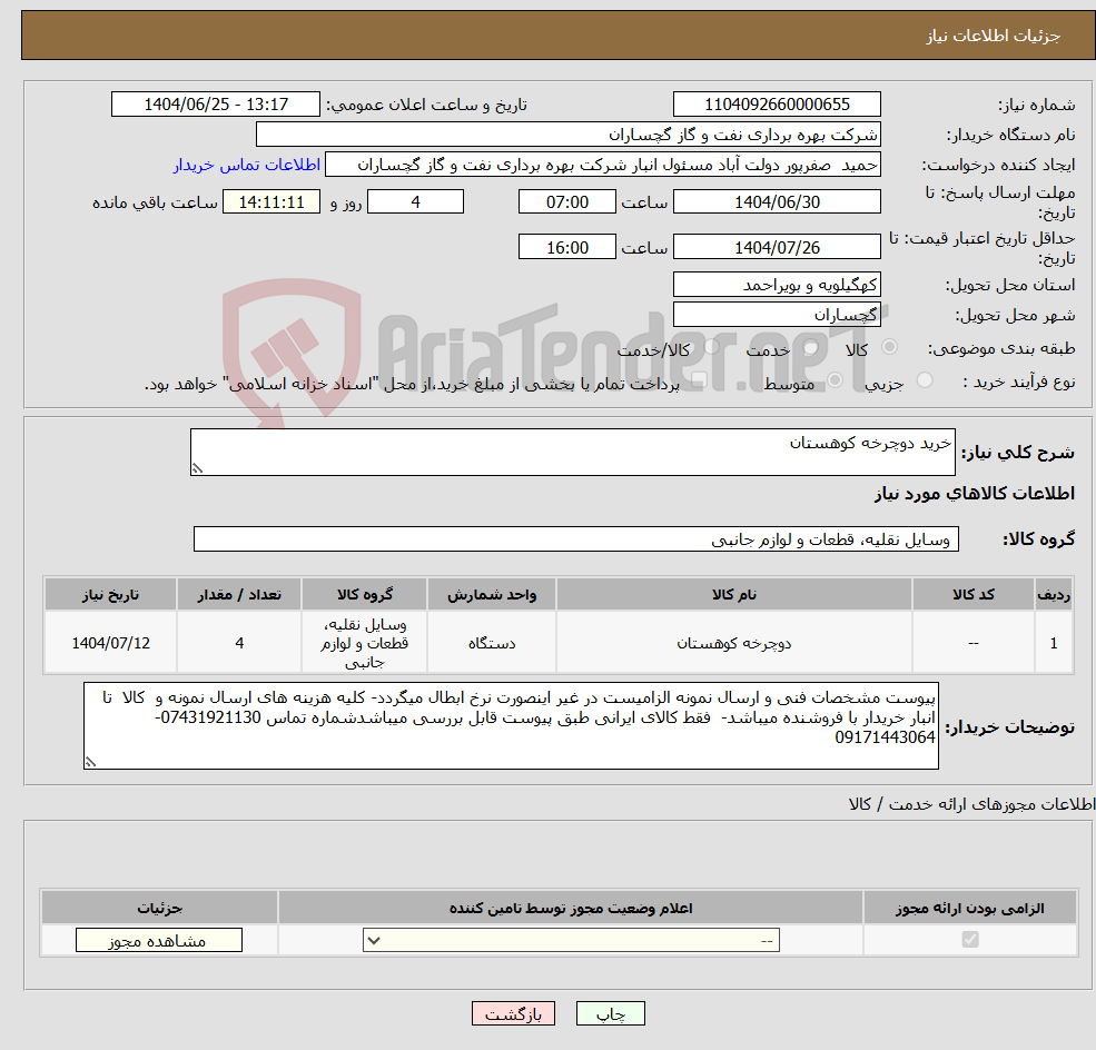 تصویر کوچک آگهی نیاز کالا-خرید دوچرخه کوهستان