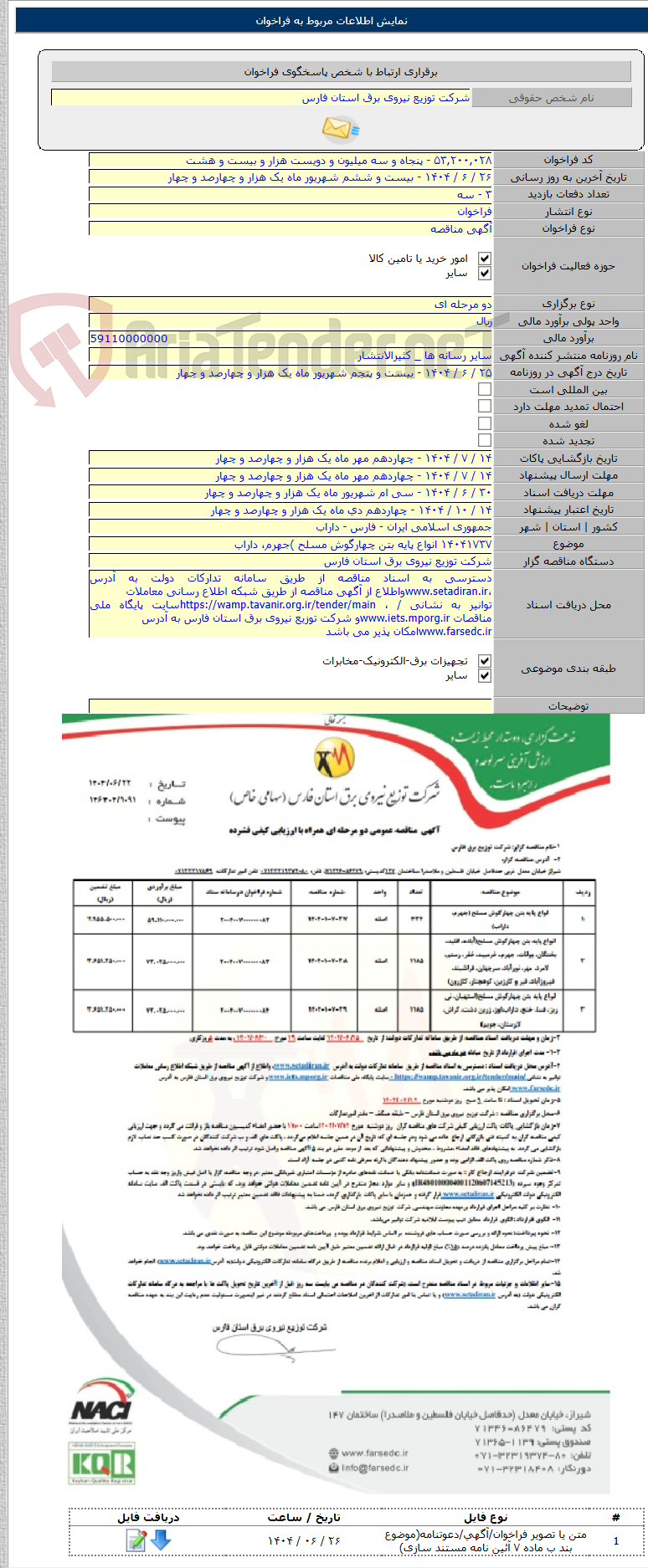 تصویر کوچک آگهی ۱۴۰۴۱۷۳۷ انواع پایه بتن چهارگوش مسلح )جهرم، داراب
