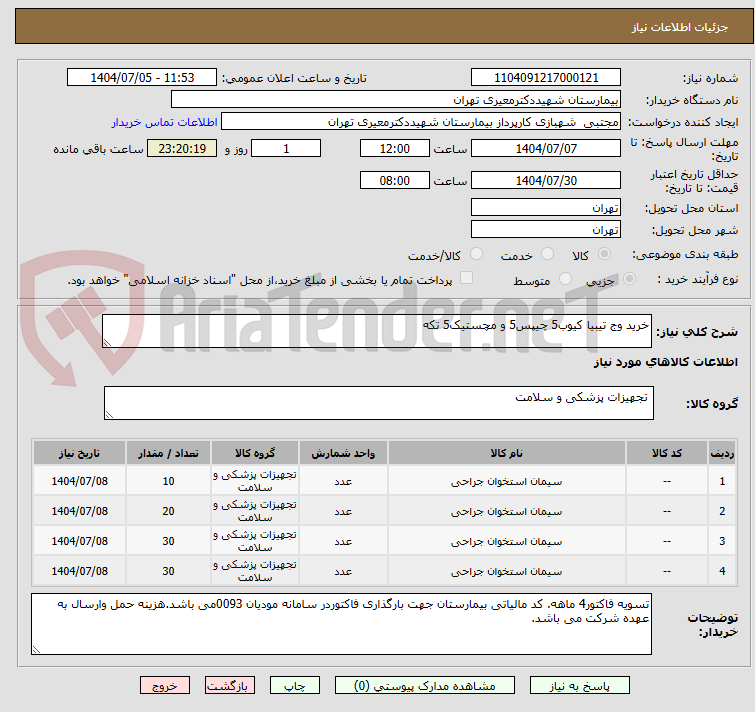 تصویر کوچک آگهی خرید وج تیبیا کیوب5 چیپس5 و مچستیک5 تکه