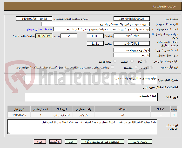 تصویر کوچک آگهی موارد رفاهی مطابق درخواست خرید