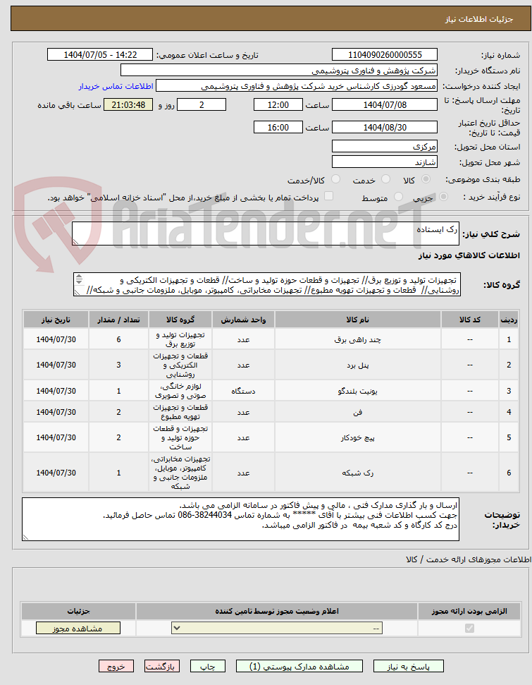 تصویر کوچک آگهی رک ایستاده