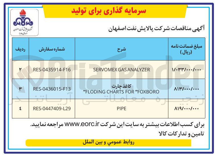 تصویر کوچک آگهی ANALYZER GAS SERVOMEX