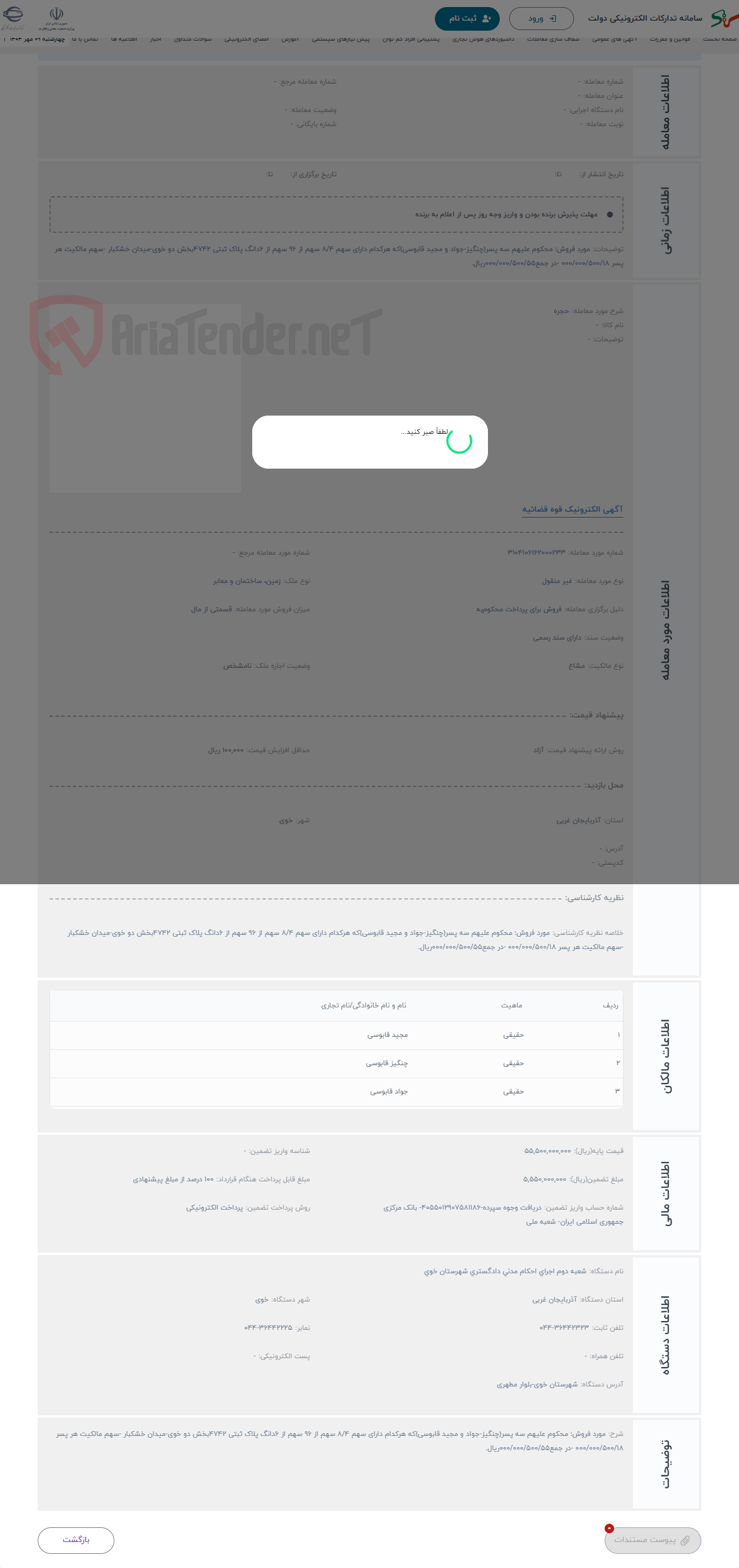 تصویر کوچک آگهی حراج حجره