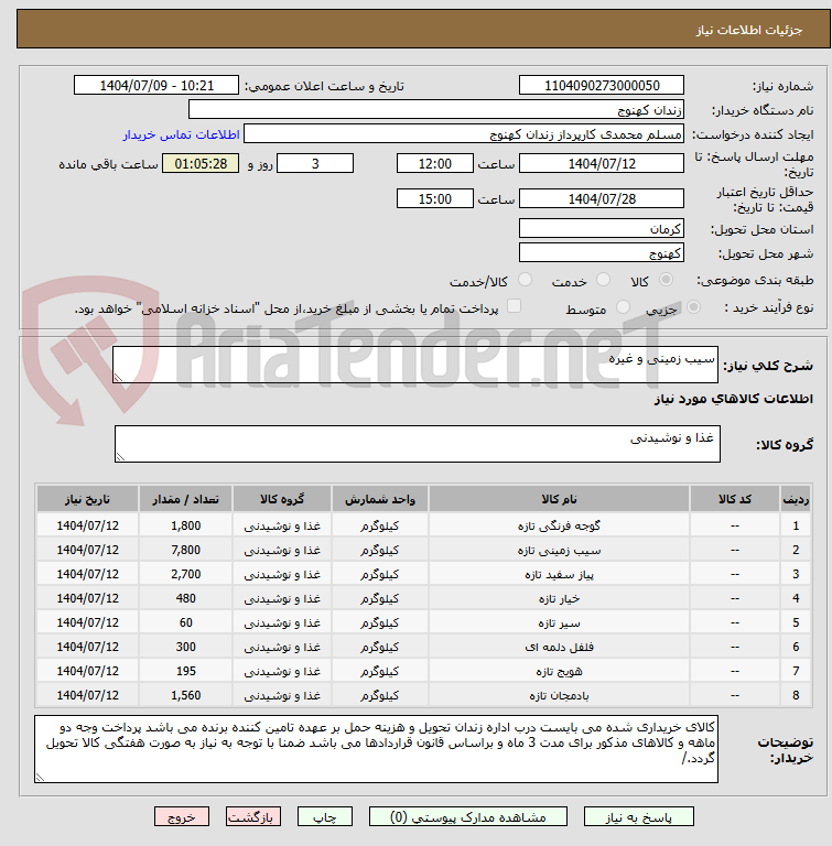 تصویر کوچک آگهی سیب زمینی و غیره