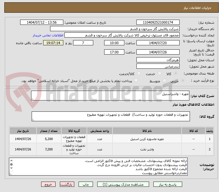 تصویر کوچک آگهی مهره - واشراستیل