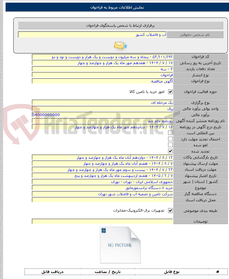 تصویر کوچک آگهی خرید ۷ دستگاه ترانسفورماتور