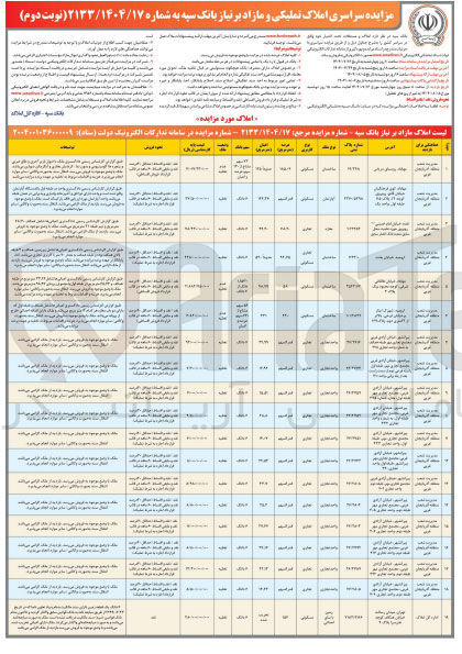 تصویر کوچک آگهی فروش املاک در 19 ردیف با کاربری مسکونی - تجاری 