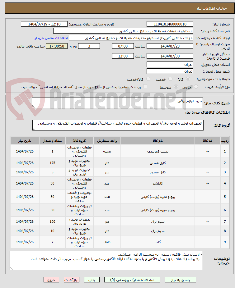 تصویر کوچک آگهی خرید لوازم برقی