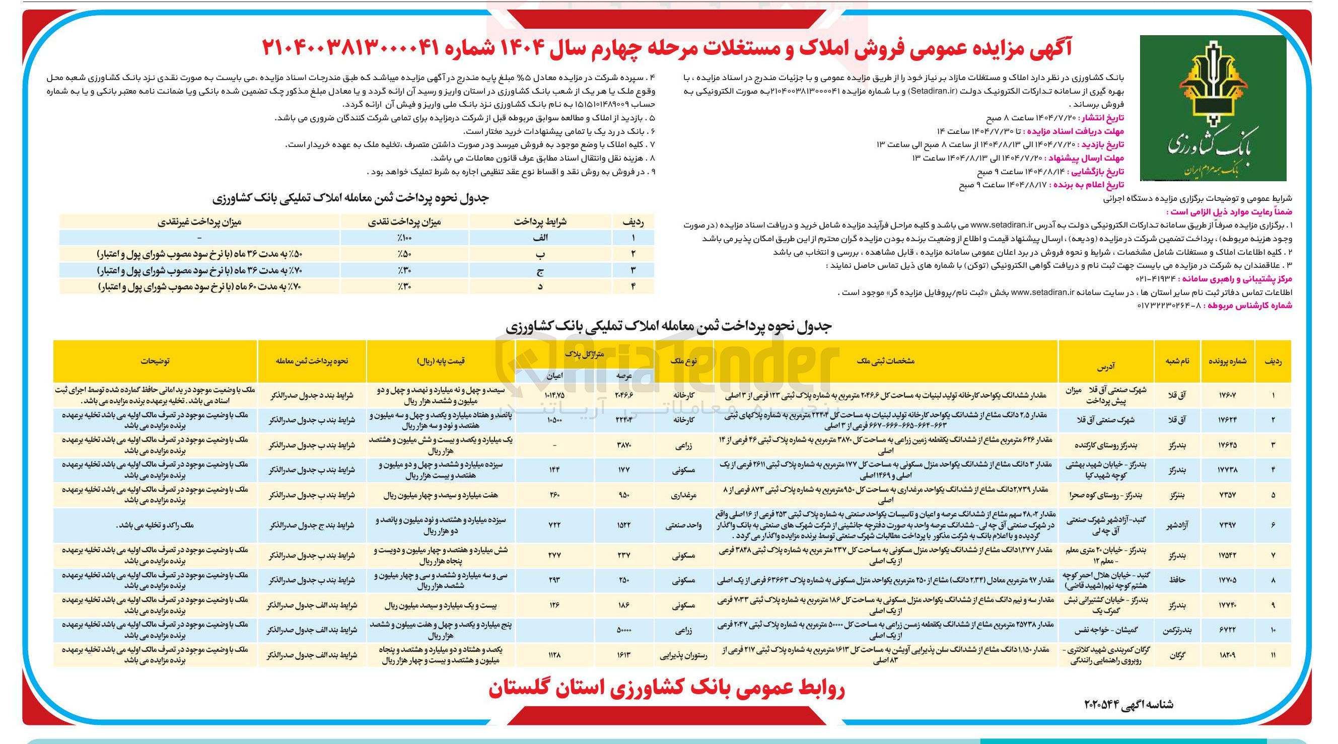 تصویر کوچک آگهی  فروش املاک و مستغلات 
