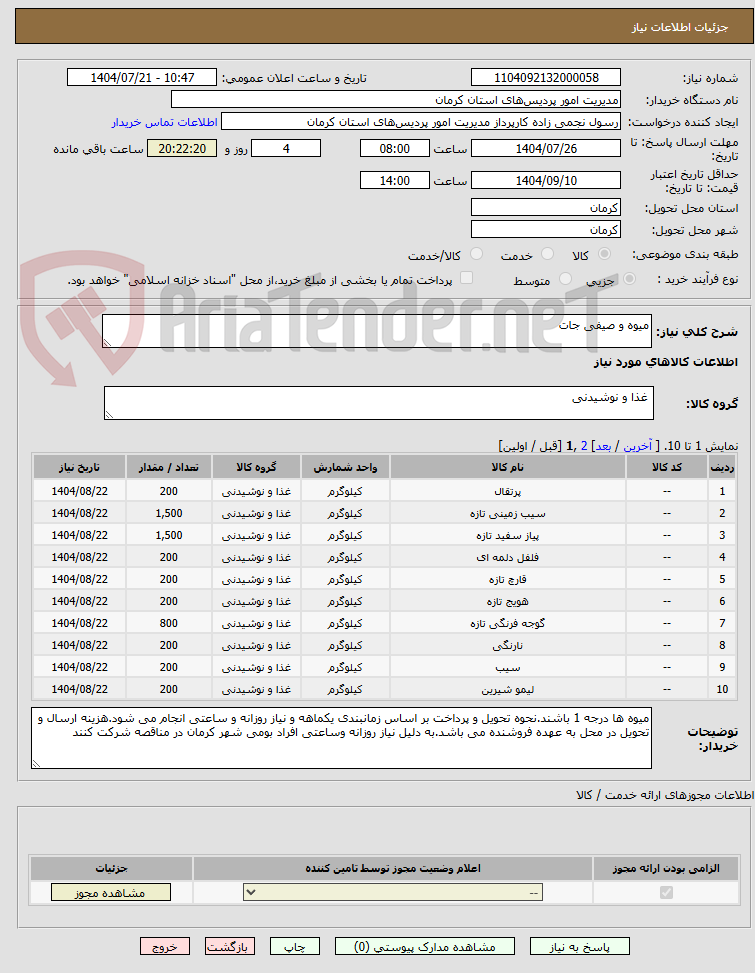 تصویر کوچک آگهی میوه و صیفی جات