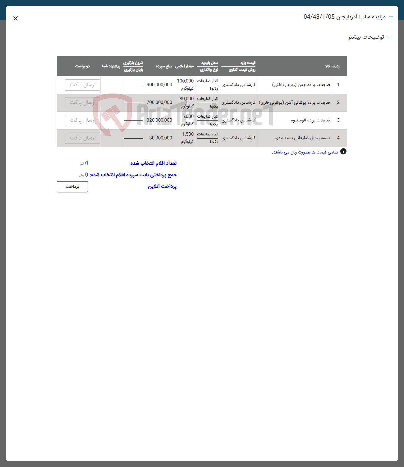 تصویر کوچک آگهی 4 تسمه بنديل ضایعاتی بسته بندی