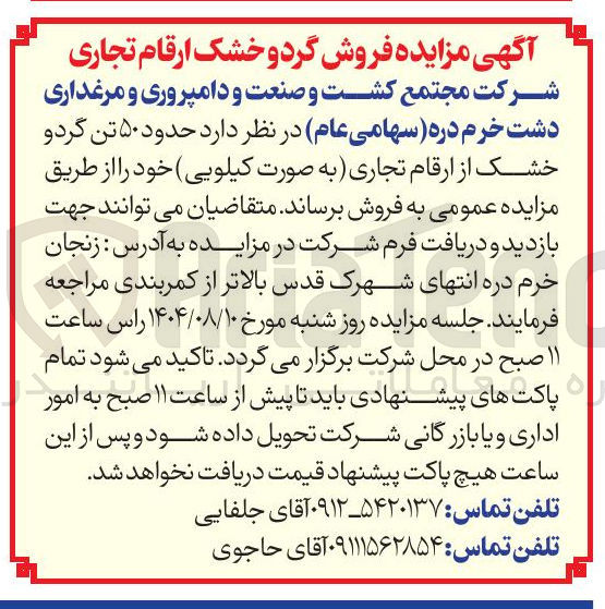 تصویر کوچک آگهی فروش  حدود ۵۰ تن گردو خشک از ارقام تجاری به صورت کیلویی