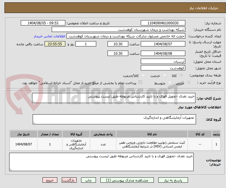 تصویر کوچک آگهی خرید نقدی -تحویل فوری و با تایید کارشناس مربوطه طبق لیست پیوستی