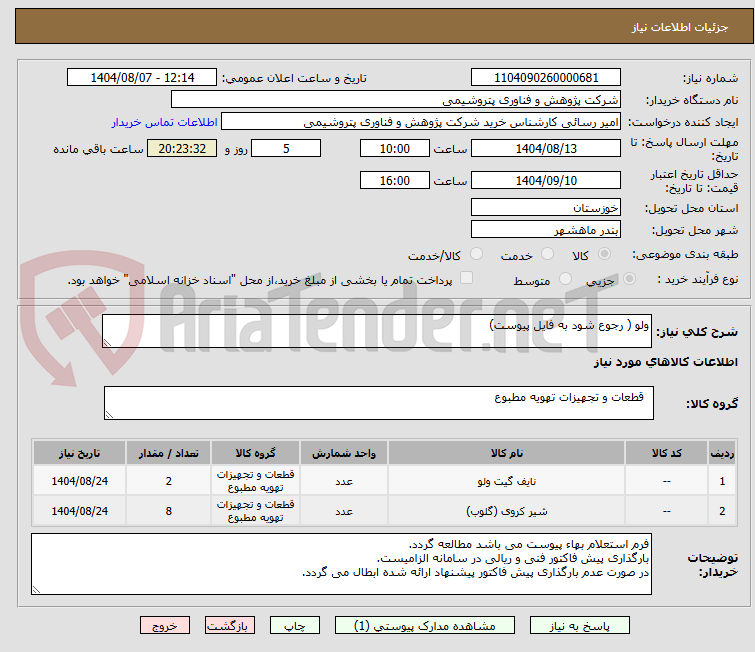 تصویر کوچک آگهی ولو ( رجوع شود به فایل پیوست)