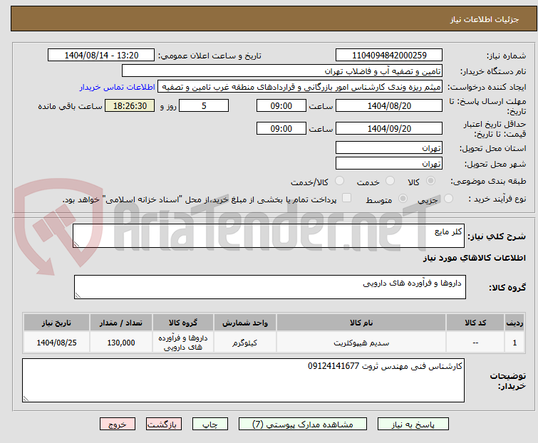 تصویر کوچک آگهی کلر مایع