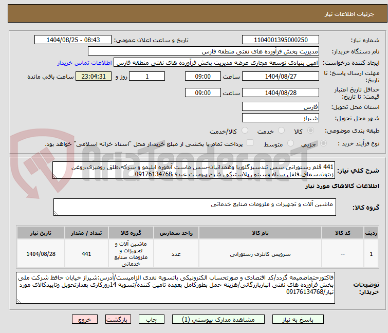 تصویر کوچک آگهی 441 قلم رستورانی سس تندسبزگلوریا وهمدانیان-سس ماست آبغوره ابلیمو و سرکه،طلق رومیزی،روغن زیتون،سماق،فلفل سیاه وسینی پلاستیکی شرح پیوست عبدی09176134768