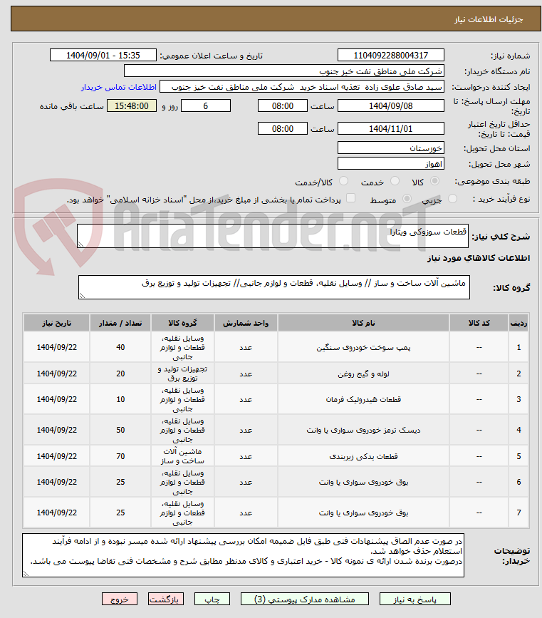 قطعات سوزوکی ویتارا