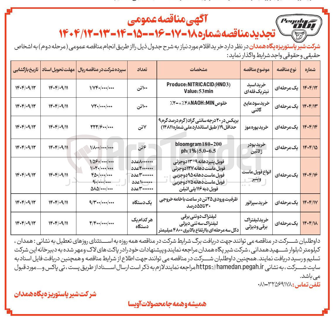 تصویر کوچک آگهی خرید پوره موز 
