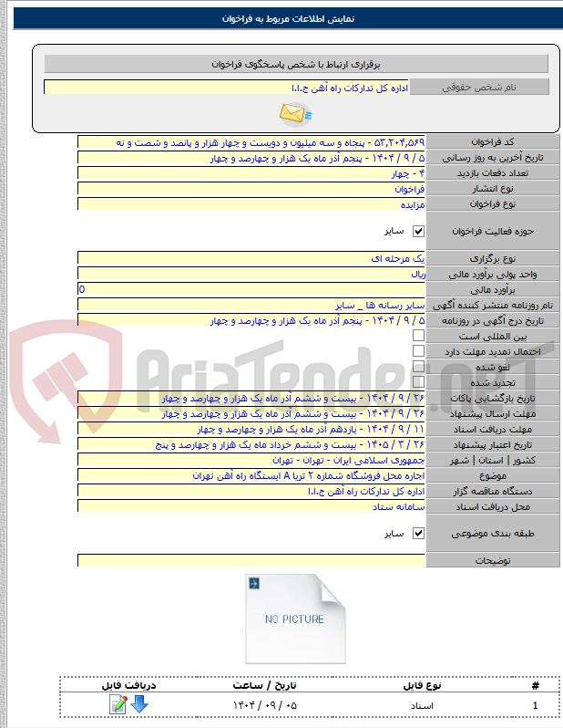تصویر کوچک آگهی اجاره محل فروشگاه شماره ۲ تریا A ایستگاه راه آهن تهران