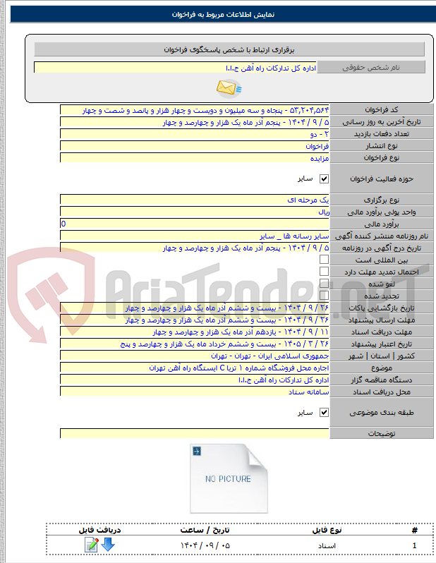 تصویر کوچک آگهی اجاره محل فروشگاه شماره ۱ تریا C ایستگاه راه آهن تهران