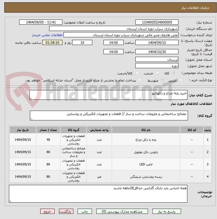 تصویر کوچک آگهی خرید پایه چراغ و دکوراتیو