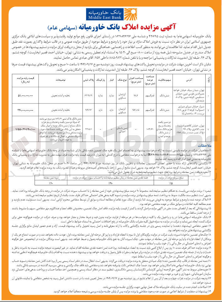 تصویر کوچک آگهی فروش املاک