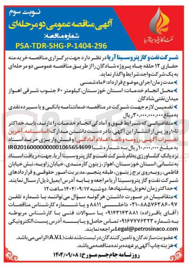 تصویر کوچک آگهی خرید مته حفاری ۱۲ حلقه چاه