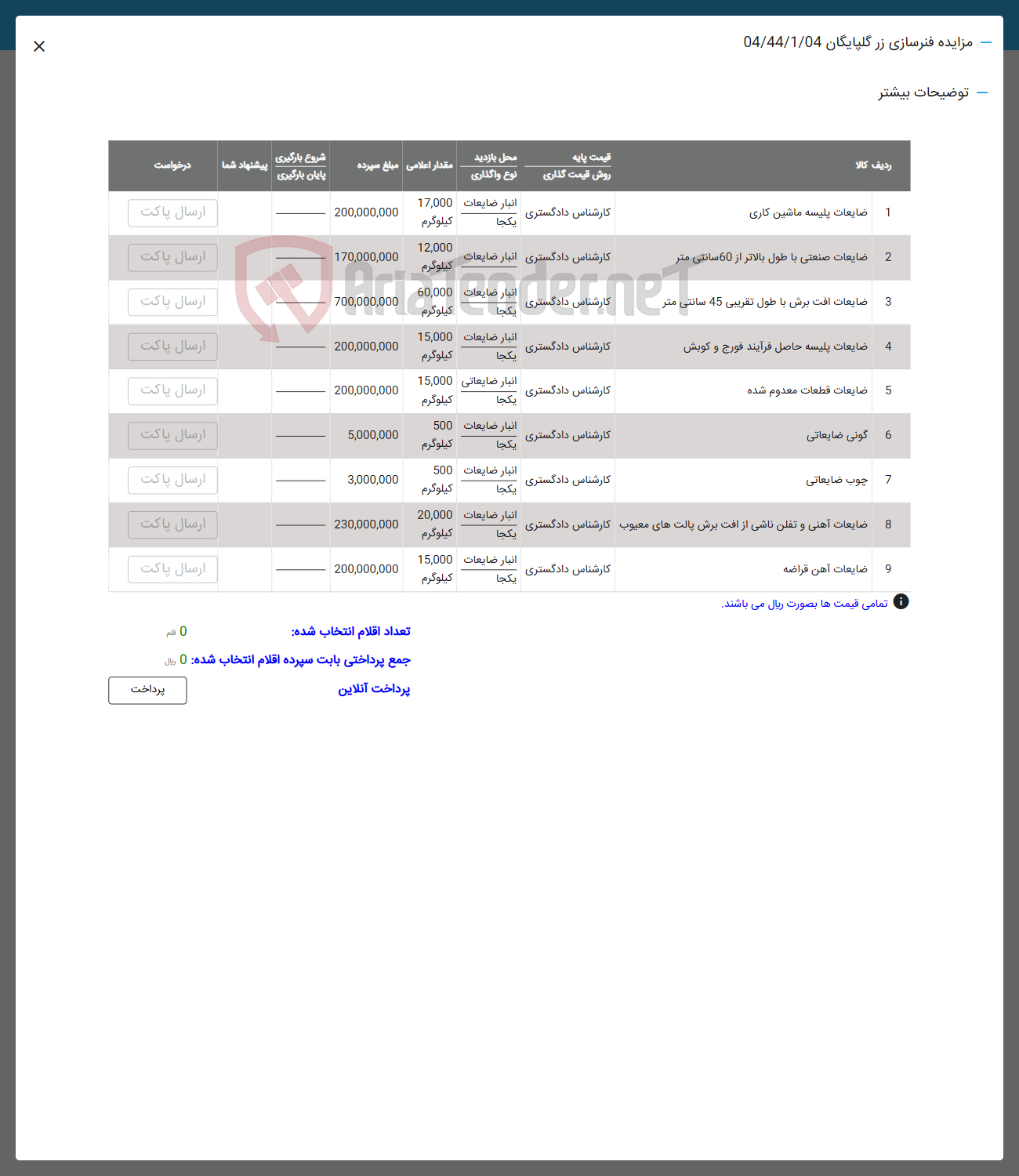 تصویر کوچک آگهی فروش ضایعات پلیسه ماشین کاری - ضایعات صنعتی با طول بالاتر از 60 سانتی متر -  ضایعات افت برش با طول تقریبی 45 - ضایعات پلیسه حاصل فرآیند فورج و کویش - ضایعات قطعات معدوم شده - گونی ضایعاتی - ضایعات آهنی و تقلن ناشی از افت برش یالتهای معیوب - ضایعات آهن قراضه 