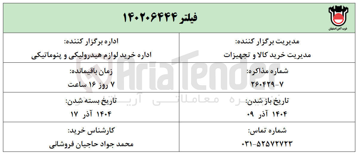 تصویر کوچک آگهی خرید فیلتر