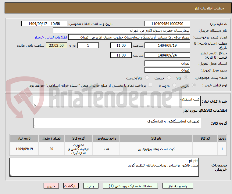 تصویر کوچک آگهی کیت اسکلاوو
