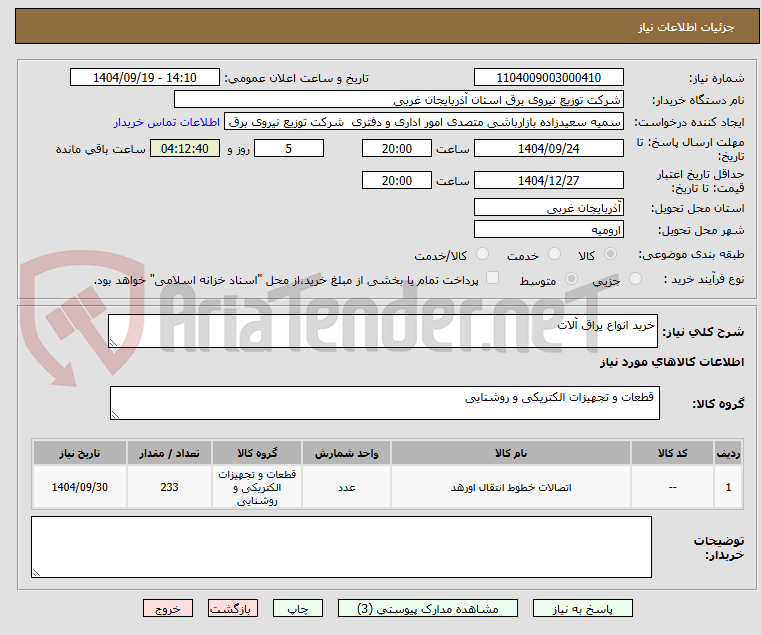 تصویر کوچک آگهی خرید انواع یراق آلات 