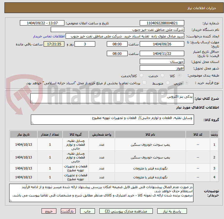 تصویر کوچک آگهی یدکی بنز اکتروس