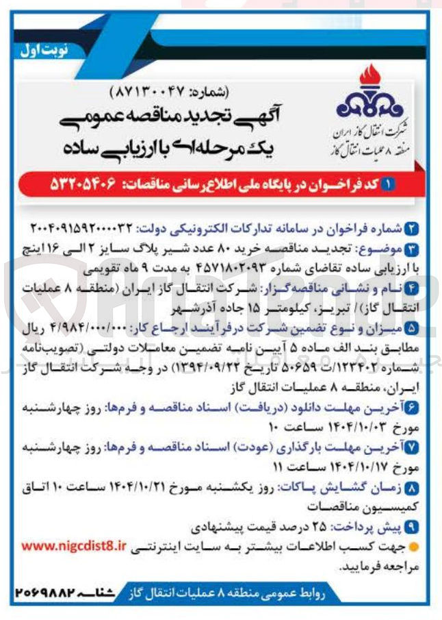 تصویر کوچک آگهی خرید ۸۰ عدد شیر پلاگ سایز ۲ الی ۱۶ اینچ 