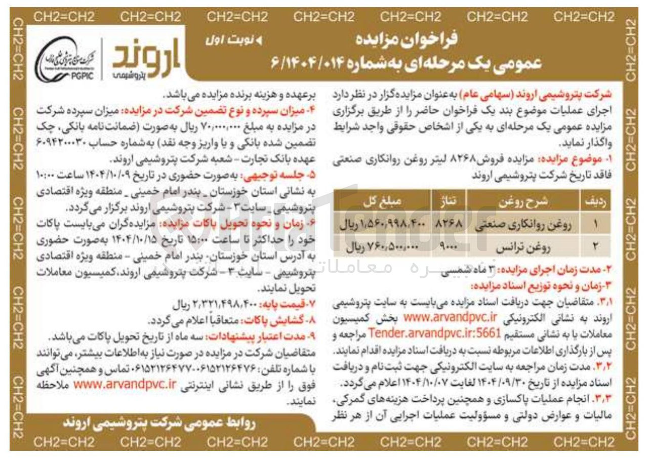 تصویر کوچک آگهی روغن ترانس 
