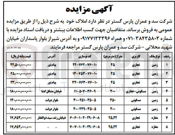 تصویر کوچک آگهی املاک