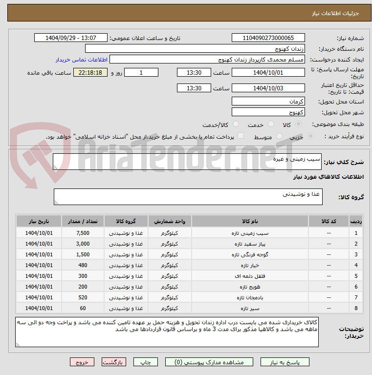تصویر کوچک آگهی سیب زمینی و غیره